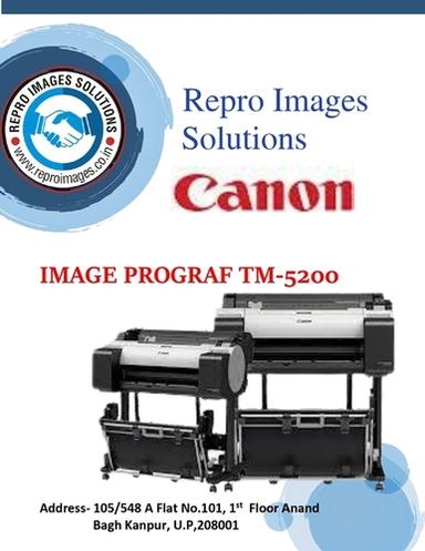 canon Tm5200 single function plotter printer