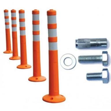 Orange Pvc Spring Post