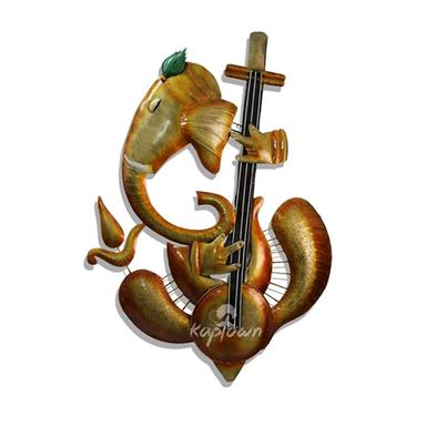 Brown Ganesha Wall Decor