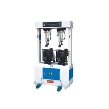 Blue & White Universal Oil Hydraulic Sole Pressing Machine