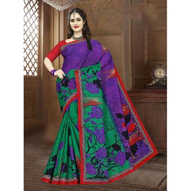 Buy SAYAN CREATION Color Block Bollywood Pure Cotton Multicolor