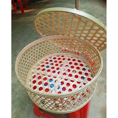Bamboo Round Basket