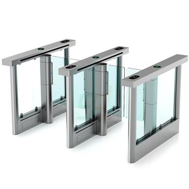 600 Mm Stainless Steel Office Swing Barrier Speed Gate Application: Industrial