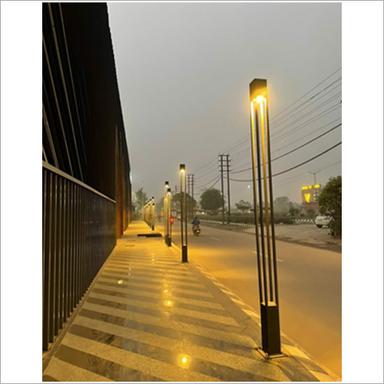 Black Aluminum Casting Pole