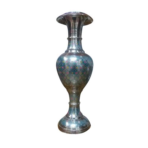 Metal 12 Inch Meenakari Flower Vase at Best Price in Ranchi The Soul
