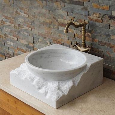 Indian White Marble Wash Top