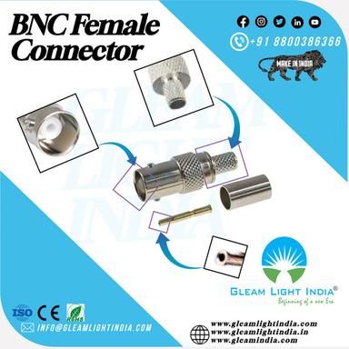 Bnc Female Connector Application: Rf Cable