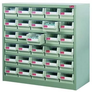 Grey Pharmacy Storage Rack