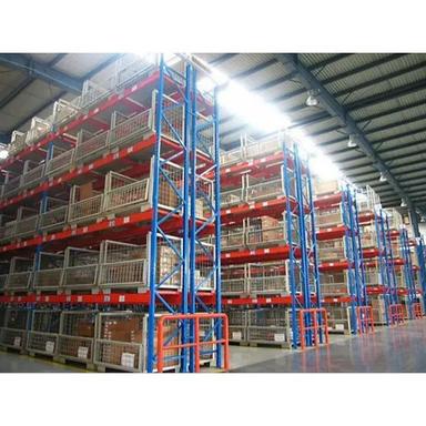 Blue And Orange Modular Heavy Duty Storage Rack