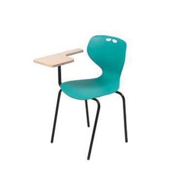 Green Student Chair With Writing Pad