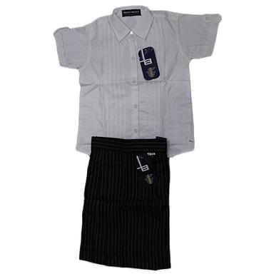 Boys School Shirt And Shorts Set Age Group: Kids