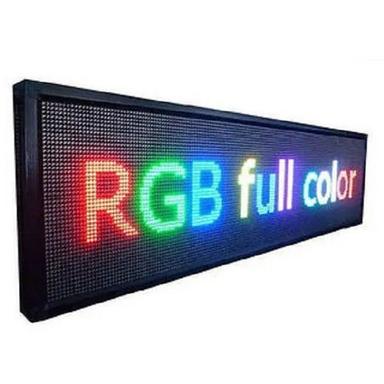 Durable And Long Lasting Graphics Moving Message Led Sign Board at 8000.00  INR in Pune