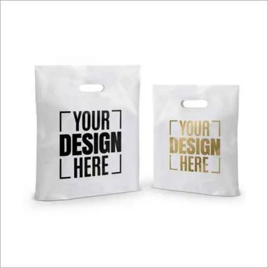 White Hdpe Carry Bag