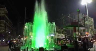 High Quality Led Crown Ring Musical Fountain