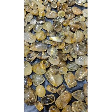 Quartz Golden Rutilite Stone