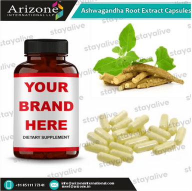 Ashwagandha Root Extract Capsules Age Group: For Adults
