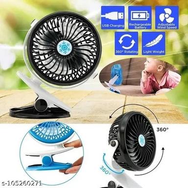 Table Fan High Speed with Rechargeable