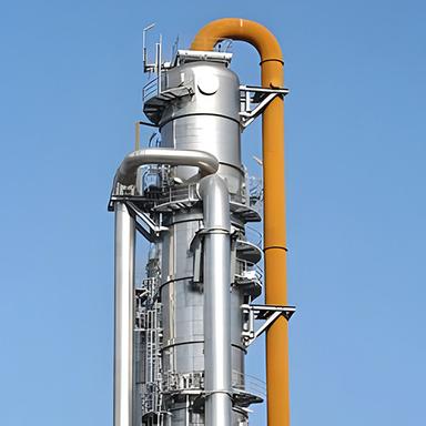 High Speed Industrial Distillation Column