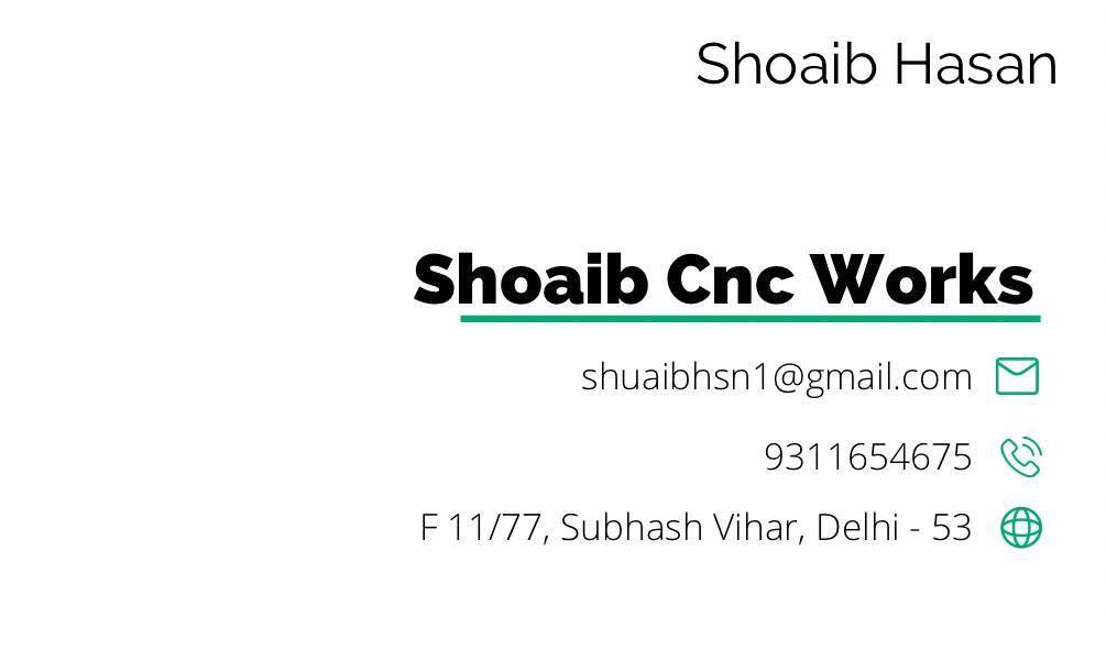 Shoaib Cnc Works