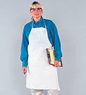 White Sleeveless Therapist Apron