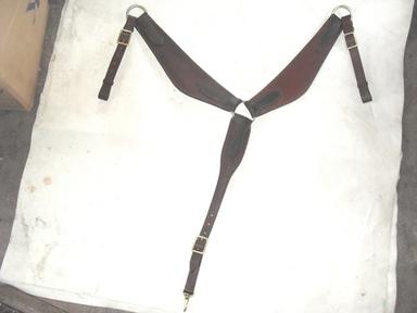 Leather Hunting Breastplate With Martingale