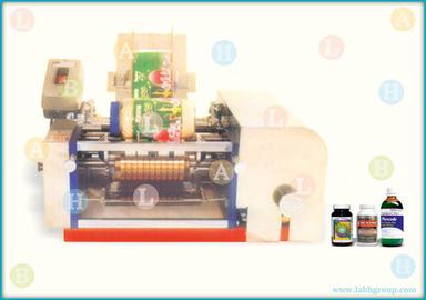 Semi Automatic Wet Glue Label Applicator Machine