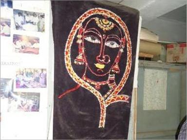Hand Fabric Paintings