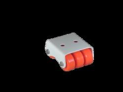 Mini Orange Caster Wheel