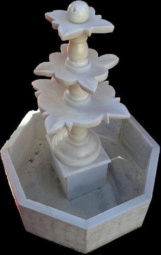 Marble Flower Fountain
