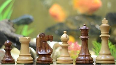Reproduced 1941 Liberty Chess Set