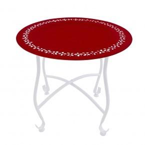 Red Moroccan Table