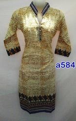 Ladies Designer Cotton Kurti - Premium Quality Cotton, Various Sizes and Designs , Elegant Pattern with Superb Finish