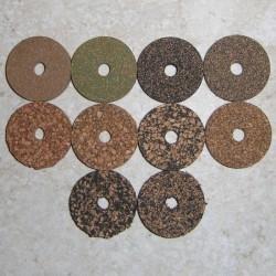 Rubberised Cork Hardness: Rigid