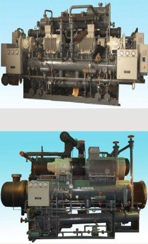 Screw Chillers With Open Type Compressors