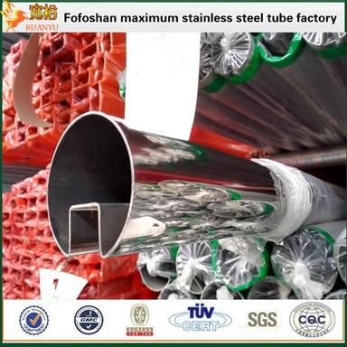 Dry Cleaning Stainless Steel Single Slot Tubes For Swimming Pool