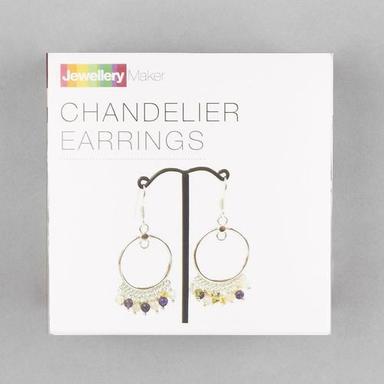 Silver Plated Copper Chandelier Earrings