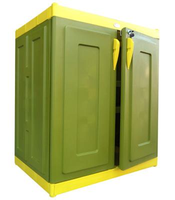 Plastic Mould Half Size Storage Cupboard