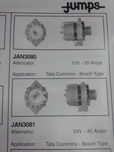 Tata Cummins Alternator