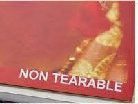 Non Tearable Paper