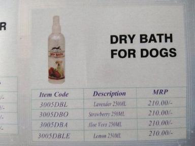 Dry Bath For Dogs