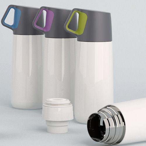 304 stainless steel water bottle 500ml large capacity bullet-shaped thermos  bottle portable thermos bottle coffee thermos cup