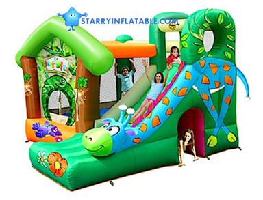Giraffe Jungle Fun Jumping Castle