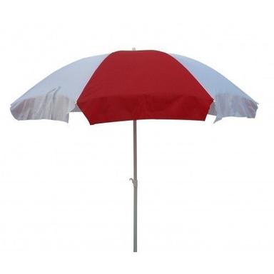 Red And White Garden Umbrellas For Sun Protection