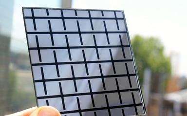 Sandblasted On Silver Mirror - Black Painted