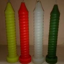 Spiral Candles Size: Customized