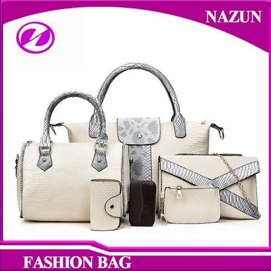 Crocodile Pattern 6 In 1 Set Women Handbags Processing Type: Standard