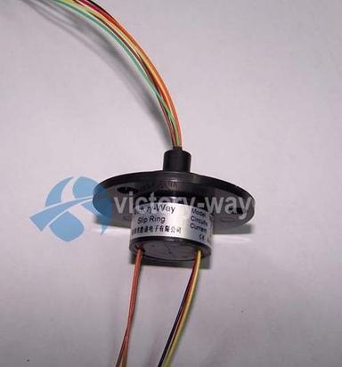 6 Circuits Compact Capsule Slip Ring Application: Robots