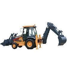 Earth Moving Backhoe Loader