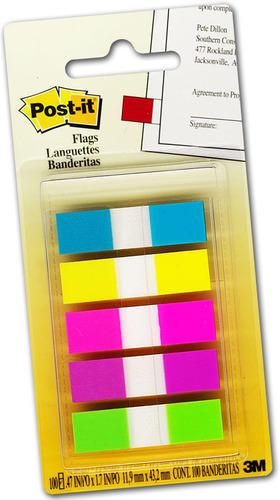 Glossy Shine Post IT Flags