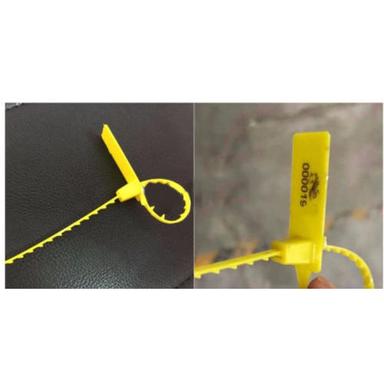 Yellow Plastic Security Seal